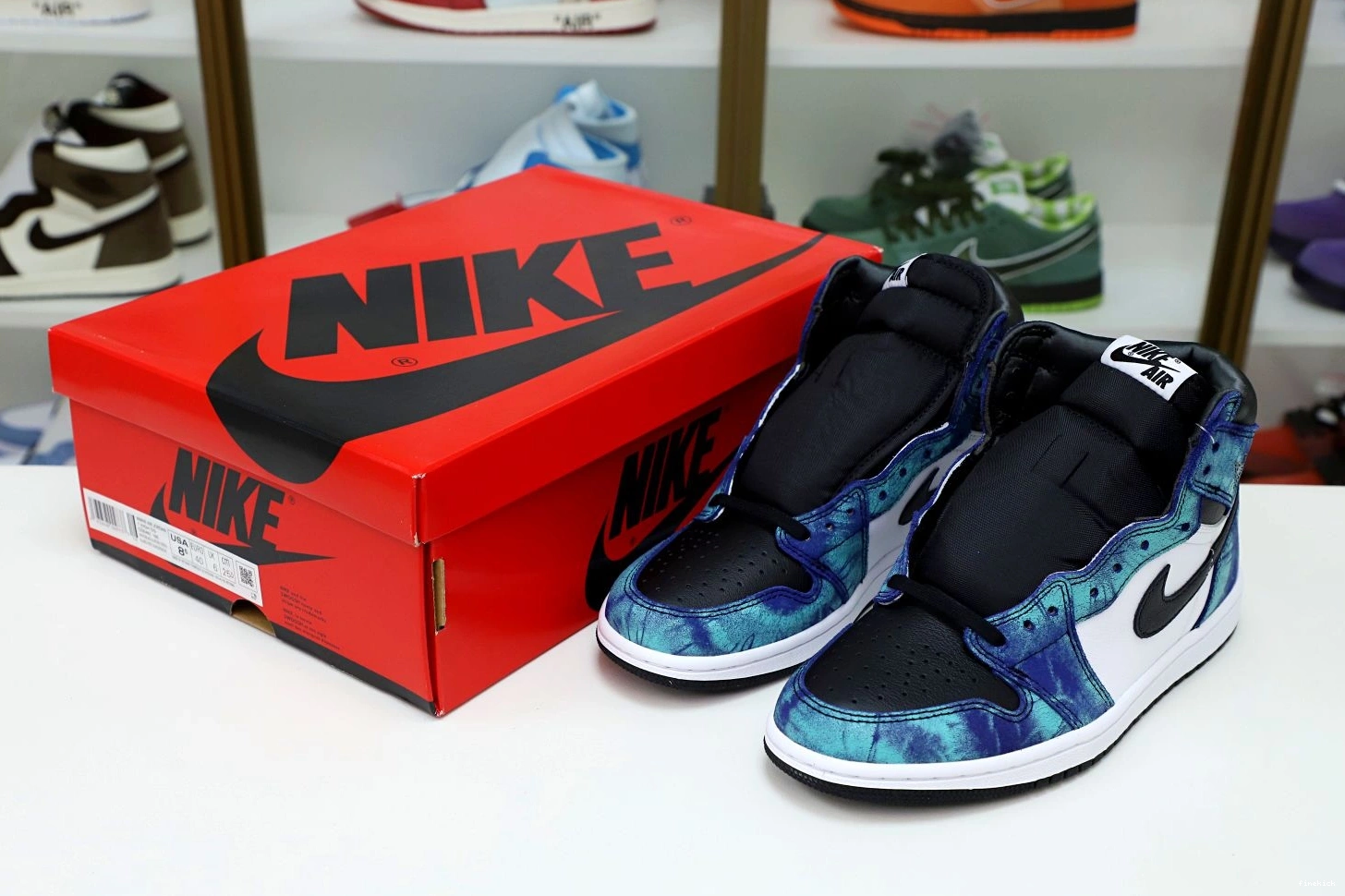 Air OG  Tie-Dye High 1 Jordan 0117